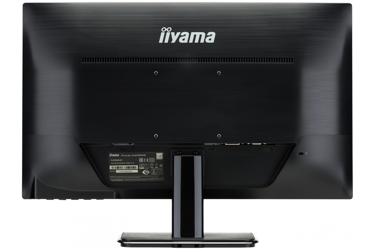 Монитор Iiyama 21.5" ProLite XU2290HS-B1 черный IPS LED 5ms 16:9 DVI HDMI M/M матовая 1000:1 250cd 178гр/178гр 1920x1080 D-Sub FHD 3.7кг-14492