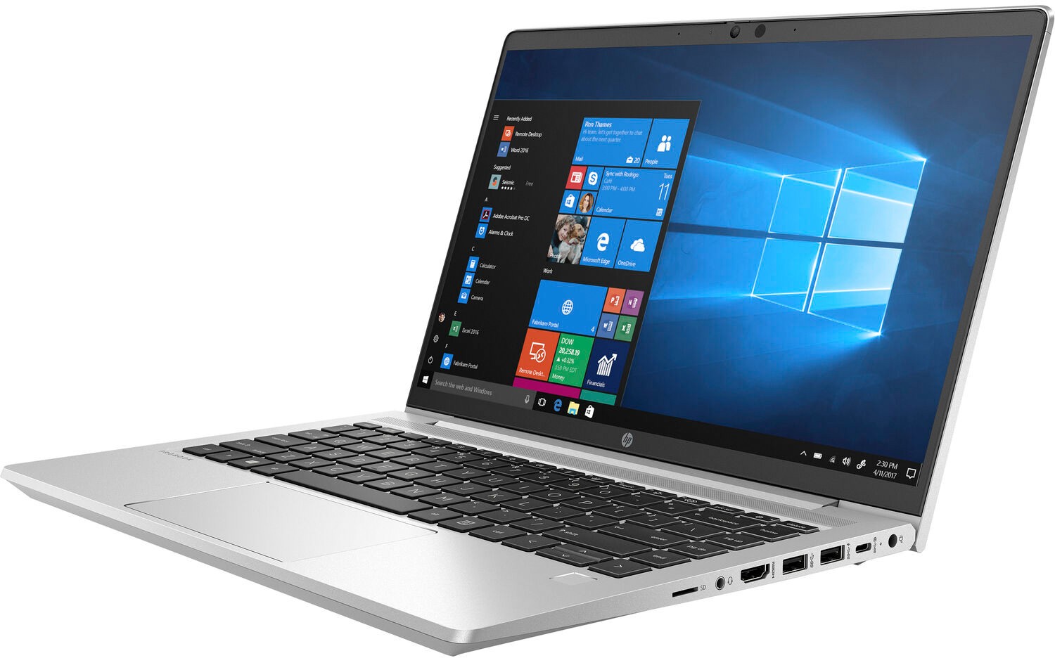 Ноутбук HP ProBook 440 G8 Core i5-1135G7 2.4GHz,14" FHD (1920x1080) AG,16Gb DDR4(2x8GB),512Gb SSD,45Wh LL,Clickpad Backlit ,FPR,1.6kg,1y,Silver,Win10Pro-39333