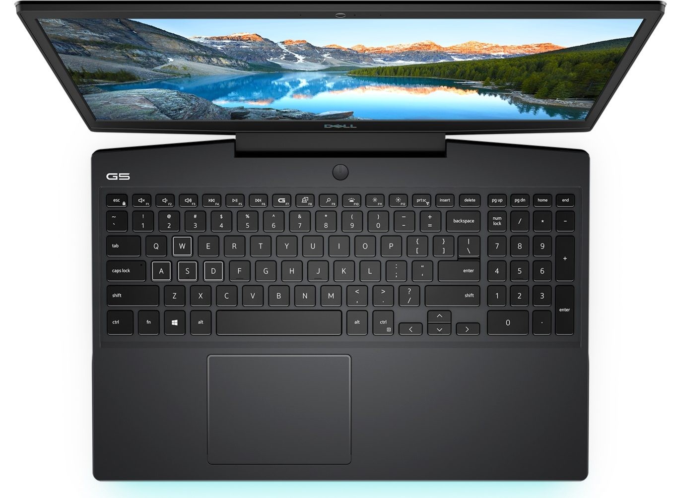 Ноутбук Dell G5 5500 Core i7 10750H/16Gb/SSD512Gb/nVidia GeForce GTX 1660 Ti 6Gb/15.6"/WVA/FHD (1920x1080)/Windows 10/black/WiFi/BT/Cam-39208