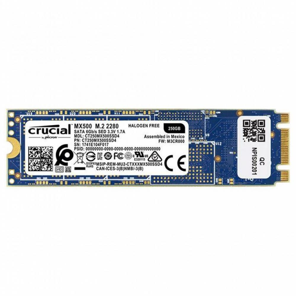 Накопитель SSD Crucial 250GB SATA M.2 (CT250MX500SSD4)