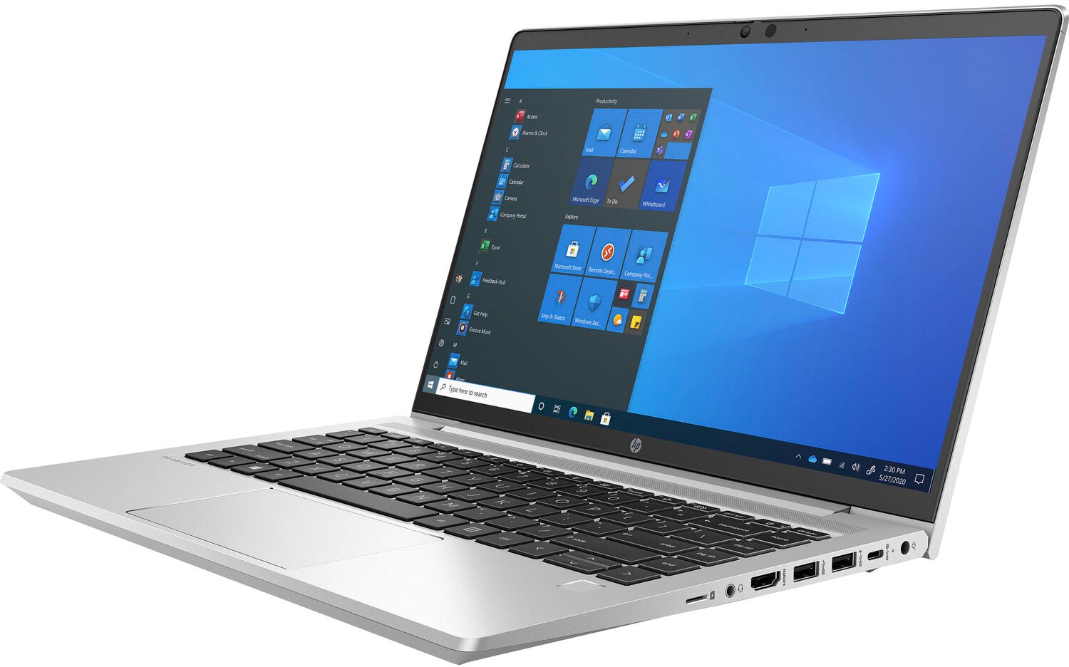 Ноутбук HP ProBook 640 G8 Core i5 1135G7/8Gb/SSD256Gb 620/14" UWVA/FHD (1920×1080)/4G/Windows 10 Professional 64/silver/WiFi/BT/Cam-39398