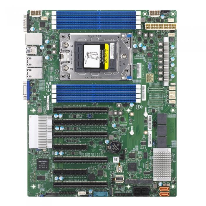 Материнская плата Supermicro MBD-H12SSL-I-B Intelligent Platform Management Interface, Single AMD EPYC™ 7003/7002 Series Processor,2TB Registered ECC 
