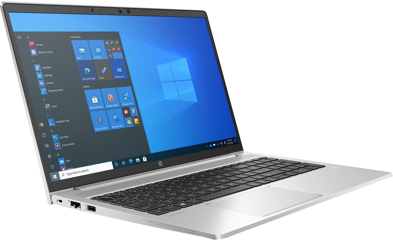 Ноутбук HP ProBook 650 G8 Core i5 1135G7/8Gb/SSD256Gb/Intel Iris Xe graphics/15.6" UWVA/FHD (1920×1080)/Windows 10 Professional 64/silver/WiFi/BT/Cam-39370