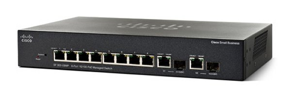 Коммутатор Cisco SF302-08MPP 8-port 10/100 Max PoE+ Managed Switch SF302-08MPP-K9-EU