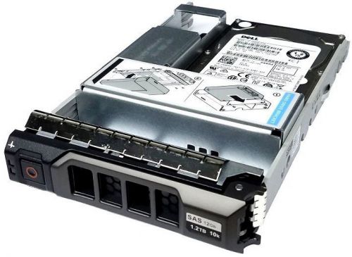 Жесткий диск DELL 1.2TB LFF (2.5" in 3.5" carrier) SAS 10k 12Gbps HDD Hot Plug for 11G/12G/13G/14G T-series/MD3/ME4 servers (analog 400-AEFW , 400-AJP