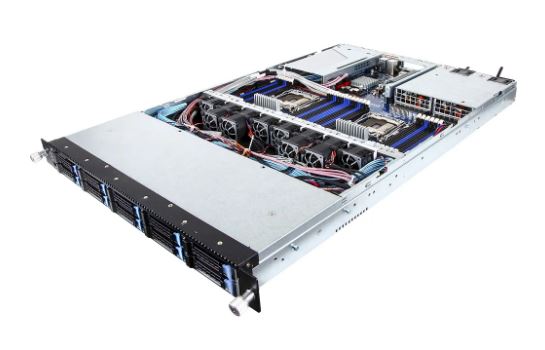 Серверная платформа Gigabyte R180-F2A (R180F2A-110) 1U, 2xLGA2011 (E5-26xx V3/V4), 24xDDR4, up to 10x2.5, 2x1GbE, IPMI, 3x USB3.0 (1+2), 4xFAN, 2x800W, Rails-40728