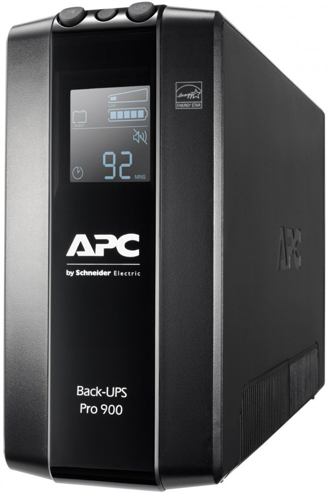 ИБП APC Back-UPS Pro BR 900VA/540W, 6xC13 Outlets(6 batt.), AVR, LCD, Data/DSL protect, 10/100 Base-T, USB, PCh, user repl. batt., 2 y warr.-45709