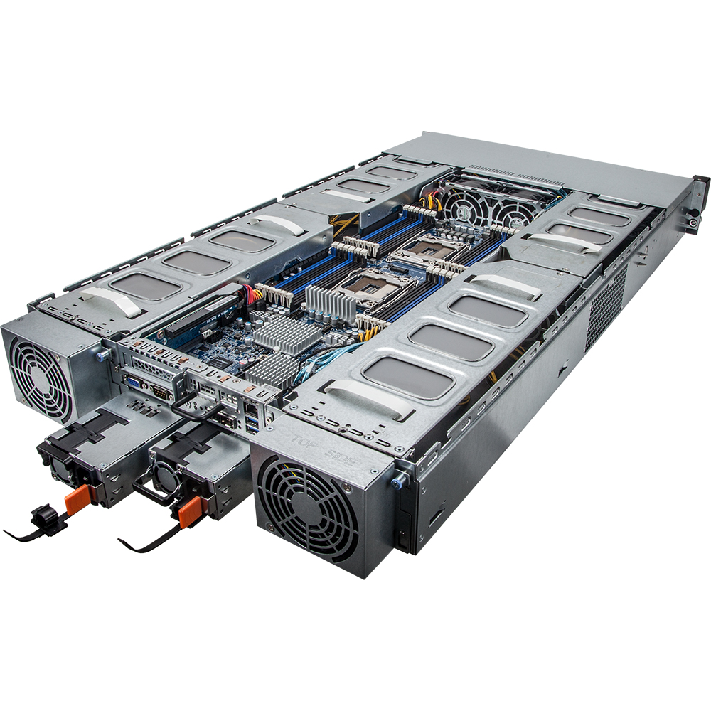 Серверная платформа Gigabyte G250-S88 2U (8x GPU system) Dual Xeon E5-2600 v3, 16xRDIMM/UDIMM ECC, 2x10Gbe (Intel X540), 8x 2,5 hot swap HDD/SSD, Redundant PSU 1600W Platinum (6NR22PHLMS-00-100/6NR22PHLMS-00-170)-41120