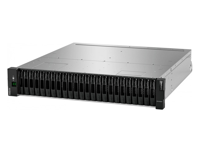 Система хранения данных Lenovo ThinkSystem DE4000H 2U24 2*800GB 32G-FC (EMEA) 7Y75A007EA