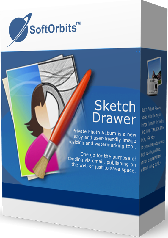 SoftOrbits Sketch Drawer