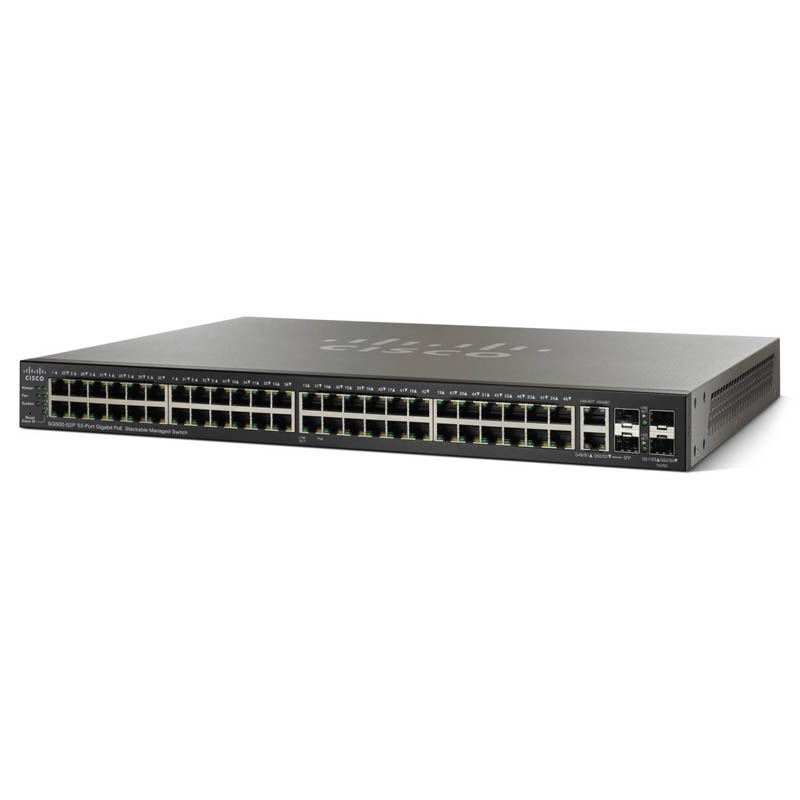 Коммутатор Cisco SG500-52P 52-port Gigabit POE Stackable Managed Switch SG500-52P-K9-G5