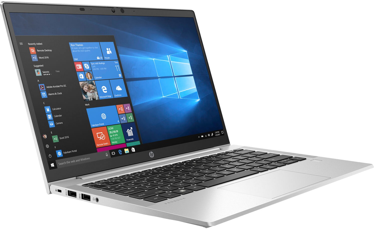 Ноутбук HP ProBook 635 Aero G7 AMD Ryzen 5 4500U 2.3GHz,13.3" FHD (1920x1080) IPS AG,8Gb DDR4-3200MHz(1),256Gb SSD NVMe,Al+Mg Case,53Wh LL FC,FPS,Kbd Bl+SR,0.99kg,1yw,Win10Pro-39383