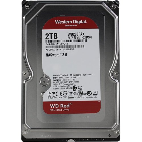 Жесткий диск Western Digital HDD 3.5" 2000 GB WD20EFAX