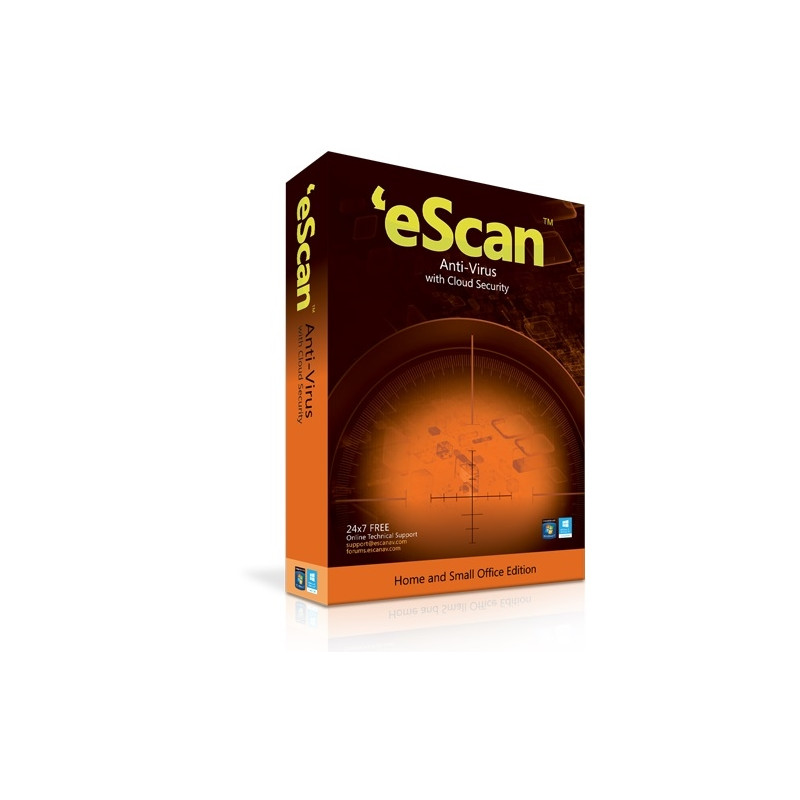 eScan AntiVirus with Cloud Security for SMB