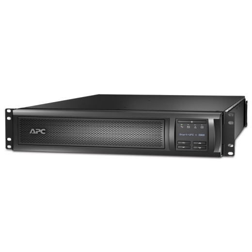 ИБП APC Smart-UPS X 3000VA/2700W, RM 2U/Tower, Ext. Runtime, Line-Interactive, LCD, Out: 220-240V 8xC13 (3-gr. switched) 1xC19, Pre-Inst. Web/SNMP, US