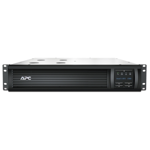ИБП APC Smart-UPS 1500VA/1000W, RM 2U, Line-Interactive, LCD, Out: 220-240V 4xC13 (2-Switched), SmartSlot, USB, Pre-Inst. Network Card