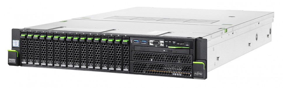 Сервер Fujitsu PRIMERGY RX4770 M5 4x6246 16x64Gb 2x240Gb 2.5" SSD 4x1920Gb 2.5" SSD EP420i 4x 1Gb T OCP 2x2335W 3Y X710-DA2 2x10Gb SFP+ LP FBU TFM SP 3y OS 24x7.6h Rec (S26361-K1657-V200)