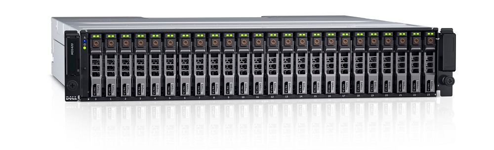 Система хранения данных Dell Storage MD1420 SAS 24xSFF Dual EMM/2x1.2TB 10k/ UpTo24SFF/ 2x600W RPS/ 2xCable SAS HD-Mini 2m/ Bezel/ Static ReadyRails I-17235