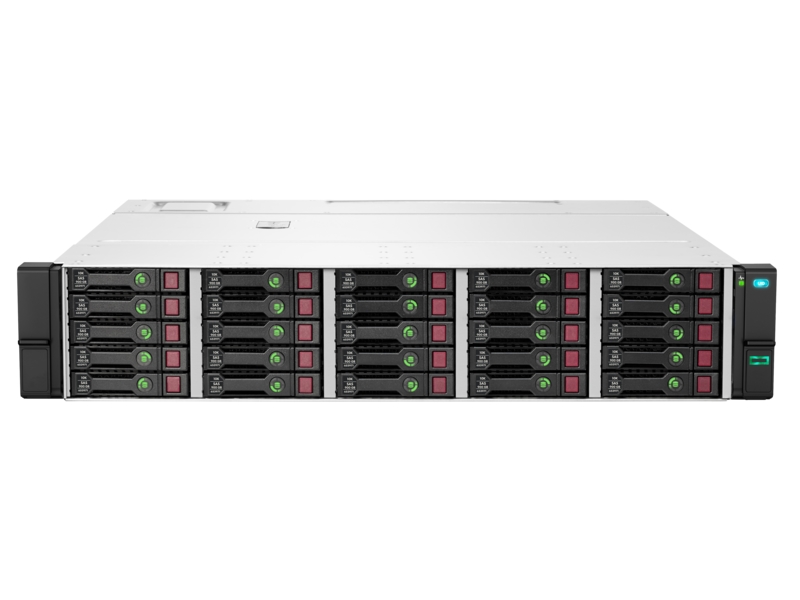 Система хранения данных HPE D3710 SFF 12Gb SAS Disk Enclosure (2U; up to 25x SAS/SATA drives (Gen8/9/10), 2xI/O module, 2xfans and RPS, 2x0,5m HD Mini-32497