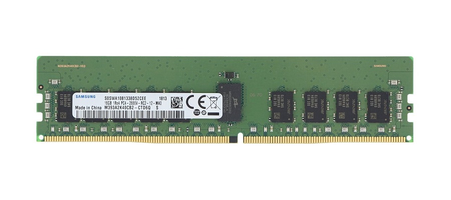 Оперативная память Samsung Original DDR4 16GB RDIMM (PC4-21300) 2666MHz ECC Reg 1.2V (M393A2K40CB2-CTD6Q)