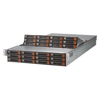 Сервер Supermicro SSG-6028R-E1CR24N (Complete Only) - 2U, 2x1600W, 2xLGA2011-R3, 24xDDR4, 24x3.5"HDD
