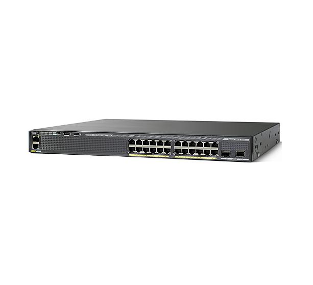 Коммутатор Cisco WS-C2960X-24TD-L Catalyst 2960-X 24 GigE, 2 x 10G SFP+, LAN Base