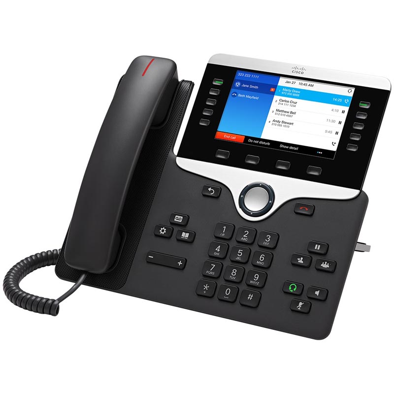 Телефон VOIP Cisco IP Phone 8851 manufactured in Russia CP-8851-R-K9