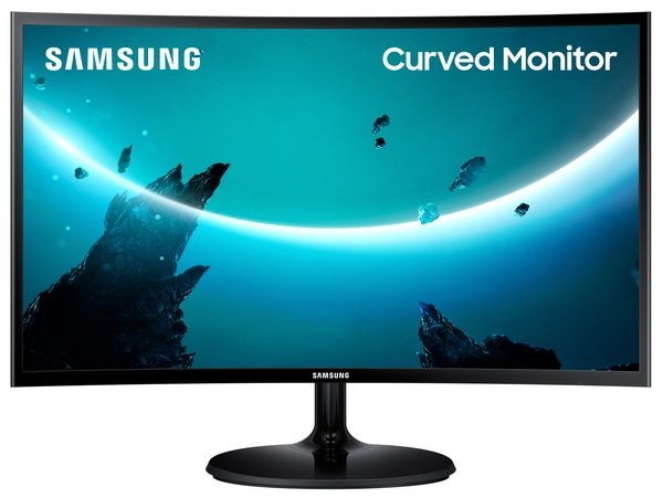Монитор Samsung C24F390FHI 23.5" curved (R 1800mm) Wide LCD VA LED monitor, 1920*1080, 4(GtG)ms, 250 cd/m2, MEGA DCR(static 3000:1), 178°/178°, D-sub, LC24F390FHIXCI