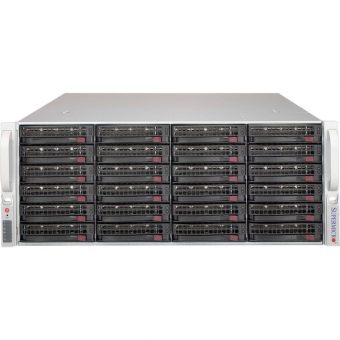 Корпус SuperMicro CSE-846BE1C-R1K23B 4U chassis support for max. motherboard size - EE-ATX (13.68" x 13"), E-ATX (12" x 13"), ATX (12" x 10") (279111)
