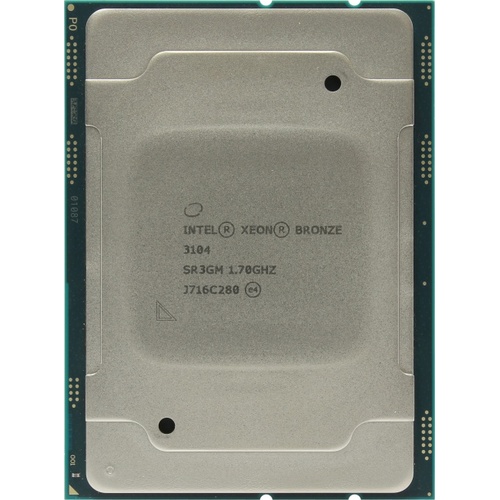 Процессор HPE Xeon Bronze 3104 FCLGA3647 8.25Mb 1.7Ghz (860649-B21)