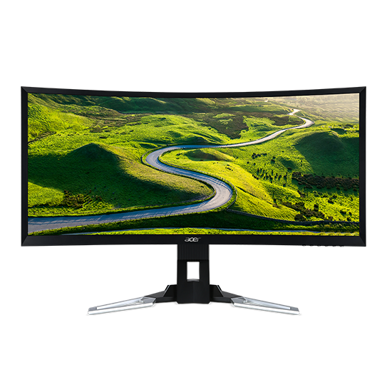 Монитор Acer 35" XZ350CUBMIJPHZ черный VA LED 4ms 21:9 HDMI M/M матовая HAS 1000000:1 300cd 2560x1080 DisplayPort FHD USB 12-65кг UM-CX0EE-001