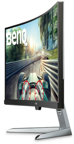 Монитор Benq 35" EX3501R черный VA LED 4ms 21:9 HDMI матовая HAS 20000000:1 300cd 178гр/178гр 3440x1440 DisplayPort QHD USB 10.4кг-12962