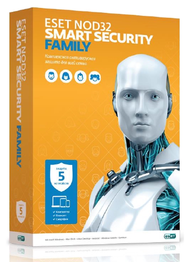 ESET NOD32 Smart Security Family купить