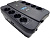 ИБП Powercom Back-UPS SPIDER, Line-Interactive, LCD, AVR, 900VA/540W, Schuko, USB, black (1456263)