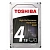 Жесткий диск Toshiba HDD 4000Гб 3.5" SATA III HDWE140EZSTA