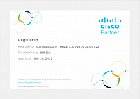 Cisco SOFTMAGAZIN TRADE OOO Registered Partner