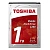 Жесткий диск Toshiba HDD 1000Гб 2.5" SATA III HDWL110EZSTA